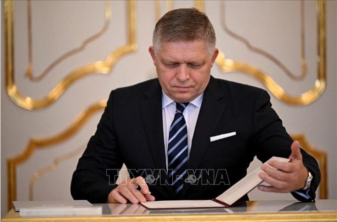 Thủ tướng Slovakia Robert Fico. Ảnh: REUTERS/TTXVN