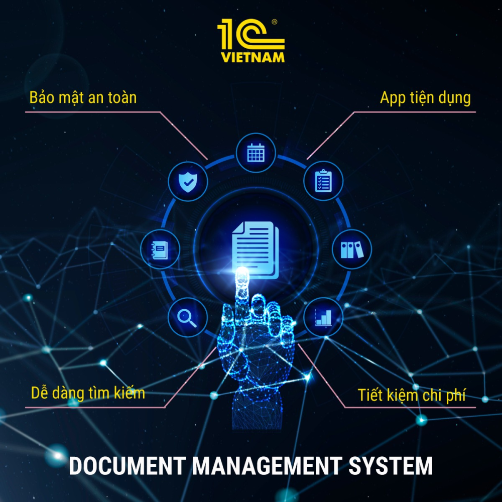 1C:Document Management giúp doanh nghiệp bảo mật thông tin và tiết kiệm chi phí trong việc quản lý văn bản
