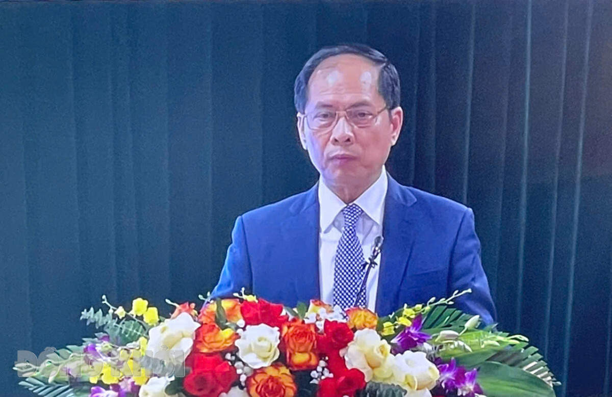 Phó thủ tướng Chính phủ Bùi Thanh Sơn chỉ đạo tại hội nghị. (Ảnh chụp từ màn hình).