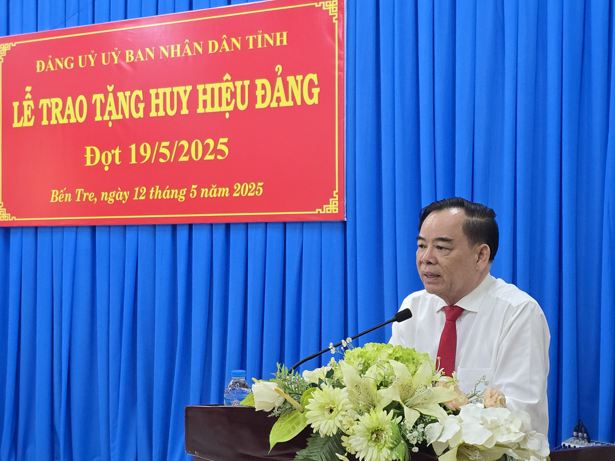 Phát biểu của Phó bí thư Tỉnh ủy, Chủ tịch UBND tỉnh, Bí thư Đảng ủy UBND tỉnh Trần Ngọc Tam, 