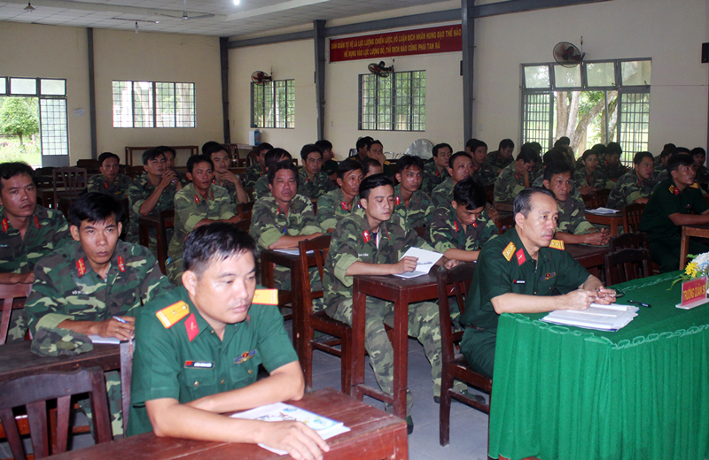 Quang cảnh buổi tập huấn. Ảnh: Đặng Thạch