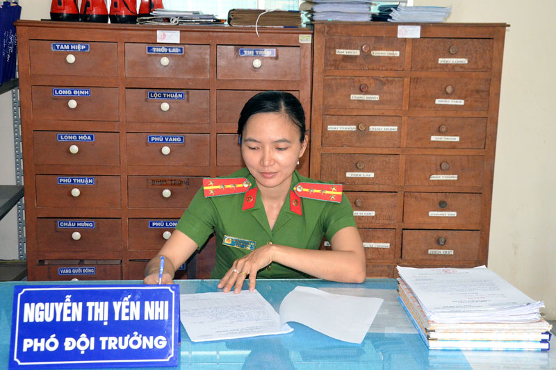 Đại úy Nguyễn Thị Yến Nhi