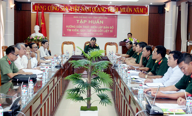 Đại biểu tham dự tập huấn tại điểm cầu cấp tỉnh. Ảnh: Đặng Thạch