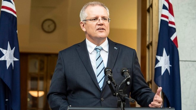 Thủ tướng Australia Scott Morrison. (Nguồn: ajp.com.au)