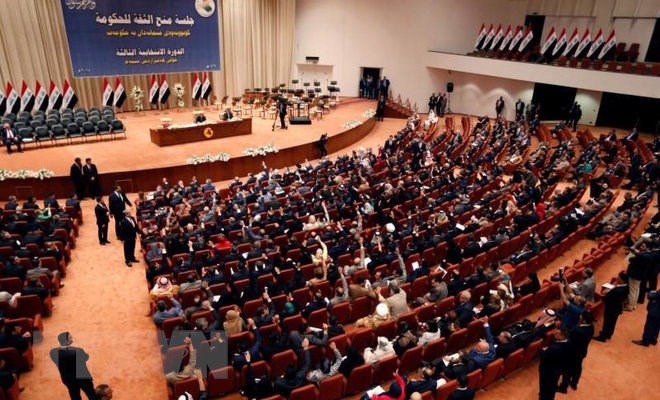 Toàn cảnh một cuộc họp Quốc hội Iraq. (Nguồn: Arab News/TTXVN)