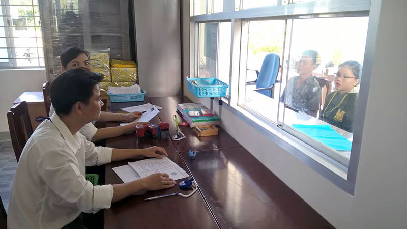 Lương Phú thực hiện tốt công tác cải cách hành chính Bộ phận tiếp nhận và trả kết quả của xã Lương Phú (Giồng Trôm).