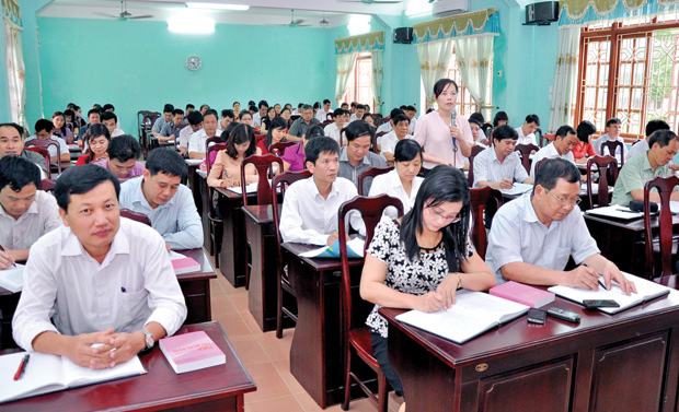 Đẩy mạnh bồi dưỡng CBCCVC trước khi bổ nhiệm Ảnh minh họa