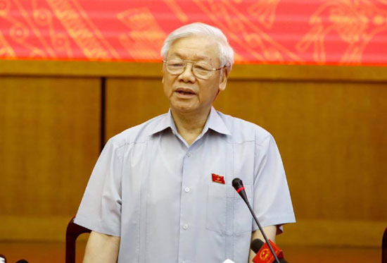 Ban Chấp hành Trung ương Đảng thống nhất giới thiệu Tổng Bí thư Nguyễn Phú Trọng để Quốc hội bầu làm Chủ tịch nước.