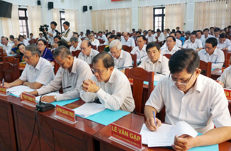 Các đại biểu tham dự hội nghị. Ảnh: Q.Hùng