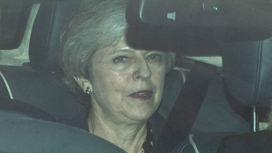 Thủ tướng Theresa May đang có chuyến thăm Bỉ.