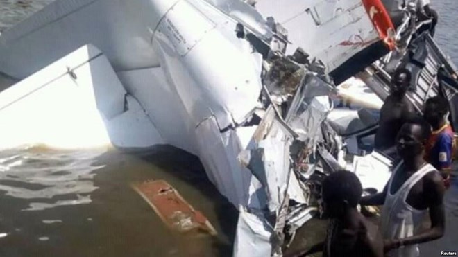 Hiện trường một vụ tai nạn máy bay tại Sudan. Ảnh minh họa. Nguồn: Reuters