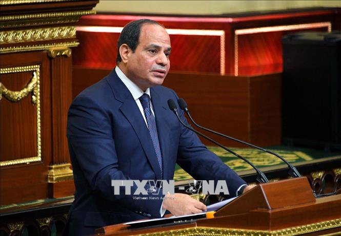 Tổng thống Ai Cập Abdel Fattah el-Sisi. Ảnh: TTXVN phát