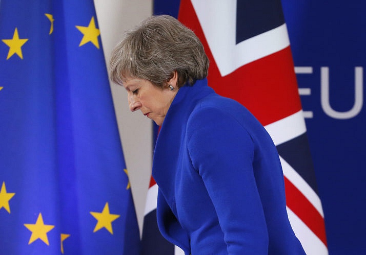 Thủ tướng Theresa May. Ảnh: Reuters