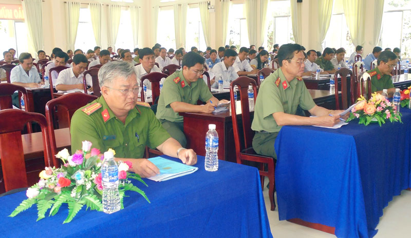Đại biểu dự tập huấn.