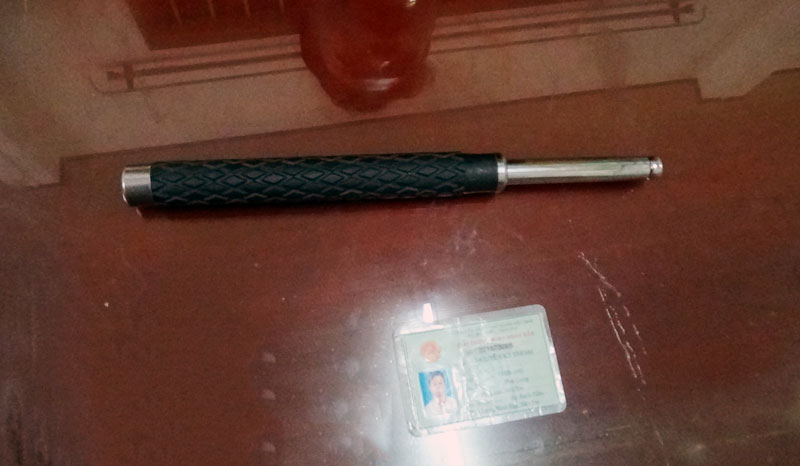 Tổng kiểm tra, xử lý vi phạm pháp luật, đảm bảo an ninh trật tự Tàng trữ công cụ hỗ trợ trái phép.