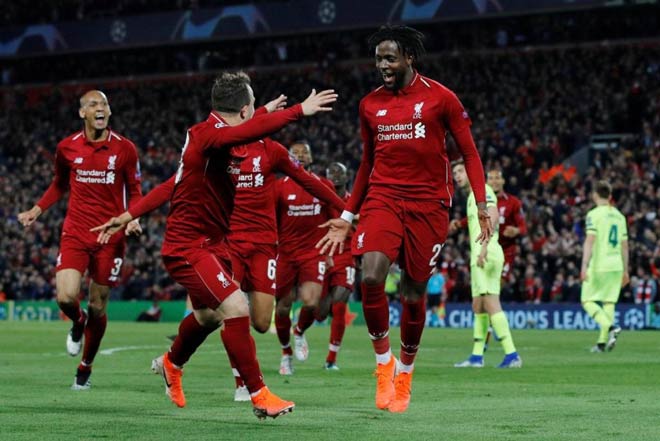 Liverpool loại Barcelona khỏi Champions League theo cách không tưởng.