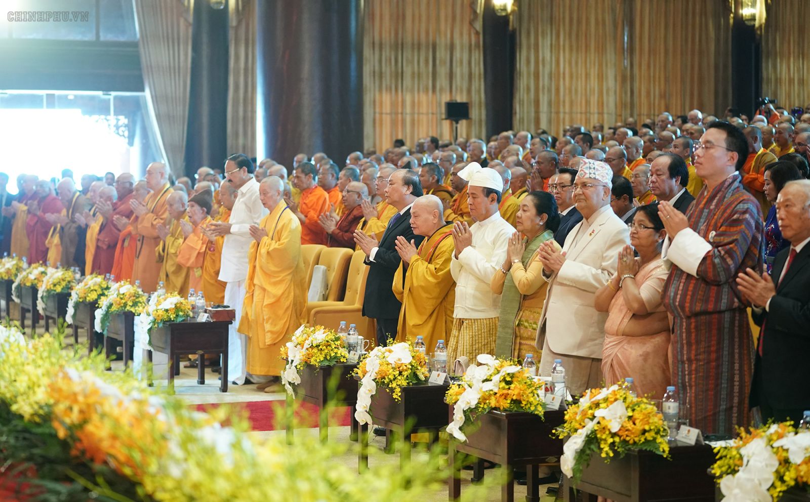 Thủ tướng: Đại lễ Vesak đã vượt trên một lễ hội văn hóa tôn giáo thông thường Ảnh VGP/Quang Hiếu
