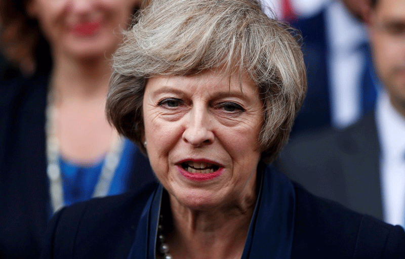 Thủ tướng Anh Theresa May từ chức lãnh đạo đảng Bảo thủ Thủ tướng Anh Theresa May. (Nguồn: Reuters).