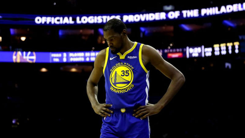 Mặc dù chấn thương, Kevin Durant vẫn kịp phá kỷ lục NBA Finals
