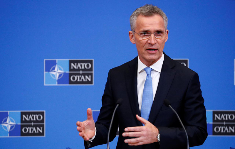 Tổng thư ký NATO Jens Stoltenberg. Ảnh: Reuters