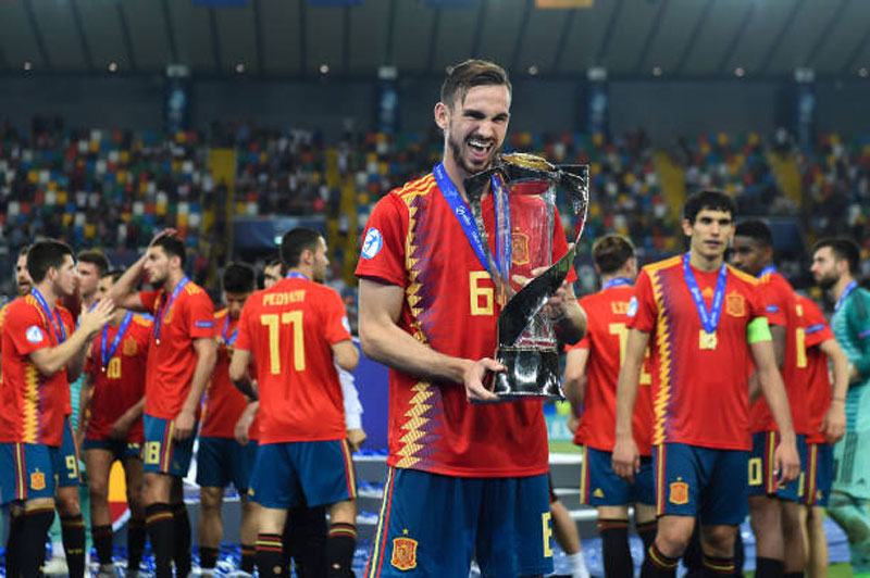 Chung kết EURO U21:
U21 Tây Ban Nha lần thứ 5 lên đỉnh châu Âu Ảnh: Reuters.