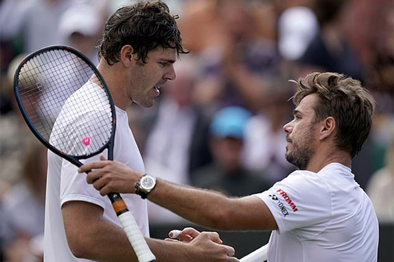 Vòng 2 Wimbledon 2019: Reilly Opelka viết tiếp truyền kỳ về người khổng lồ