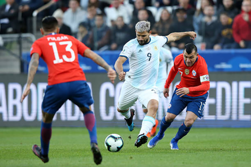 Tranh hạng Ba Copa America 2019:
Argentina đánh bại Chile 2-1 Ảnh: Reuters.