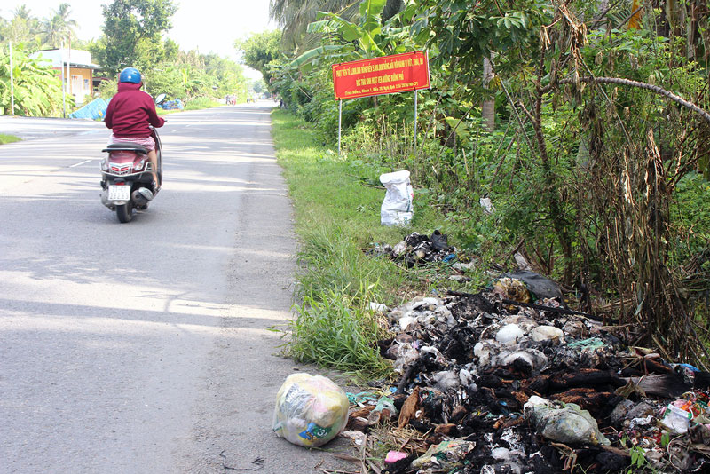 Ảnh số 2 (chụp khoảng 9 giờ ngày 5-7-2019).