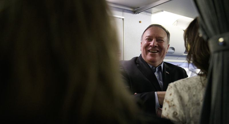 Ngoại trưởng Mỹ Mike Pompeo. Ảnh: AP