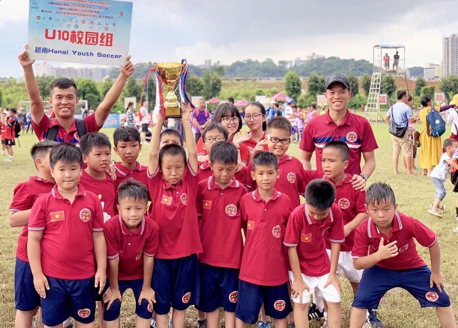 Đội bóng trẻ của HLV Phạm Minh Đức đạt thành tích tốt tại Trung Quốc