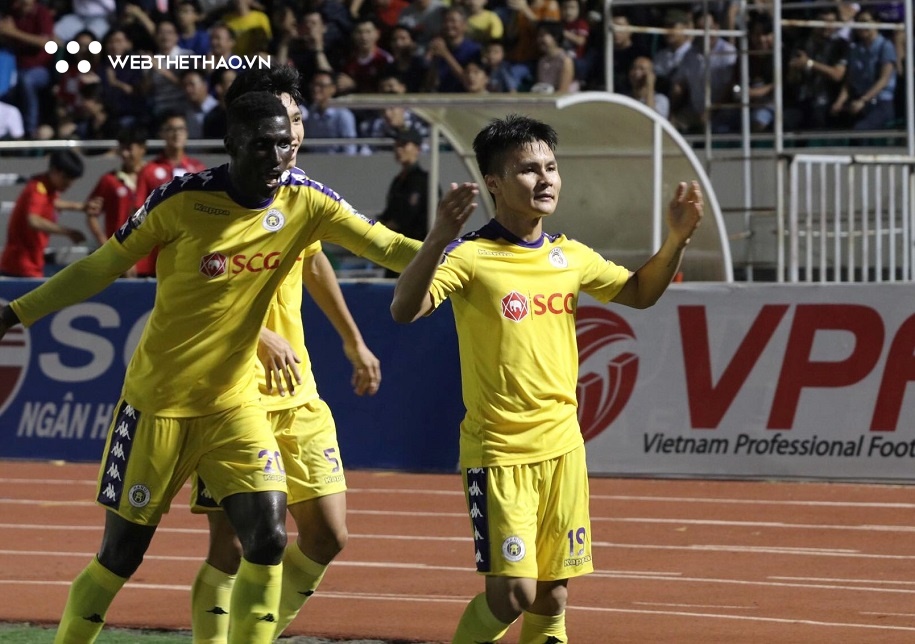 Vòng 18 V.League 2019:
TP. Hồ Chí Minh gỡ hòa phút 90+7