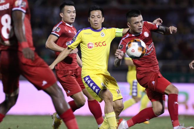 Vòng 18 V.League 2019:
TP. Hồ Chí Minh gỡ hòa phút 90+7