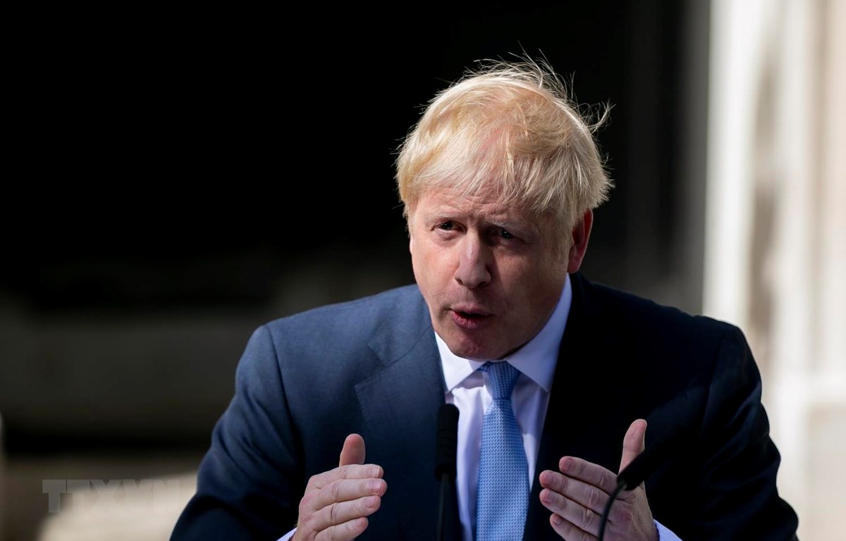 Tân Thủ tướng Anh Boris Johnson. (Ảnh: THX/TTXVN)