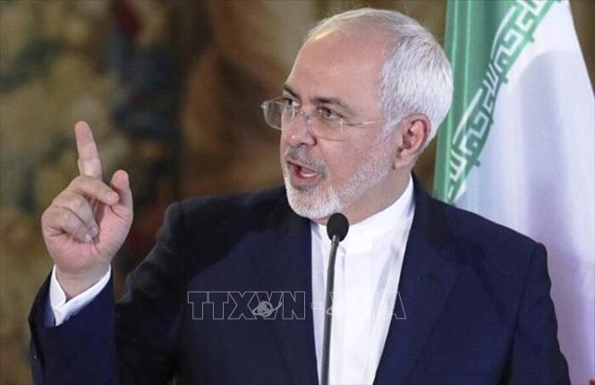 Ngoại trưởng Iran Mohammad Javad Zarif vừa bị Mỹ áp đặt lệnh trừng phạt. Ảnh: IRNA/TTXVN