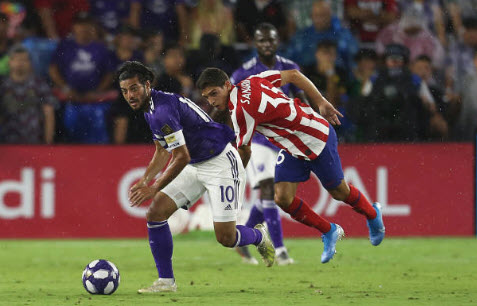 Giao hữu CLB hè 2019:
Atletico Madrid hạ MLS All-Stars 3-0 Ảnh: Reuters.