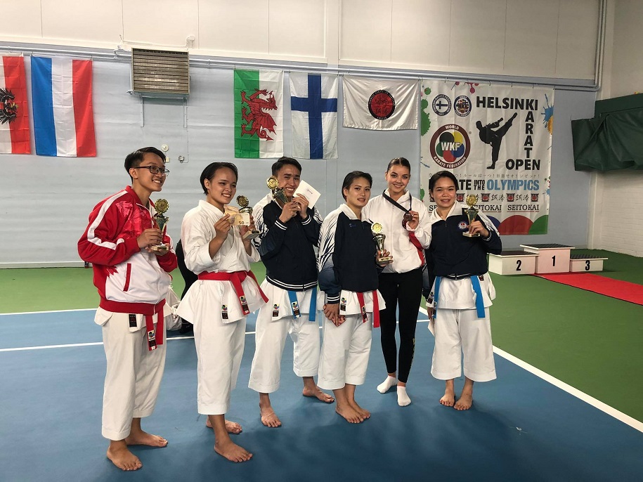 Giải Karate Helsinki mở rộng: Đoàn Karatedo Việt Nam giành 14 huy chương