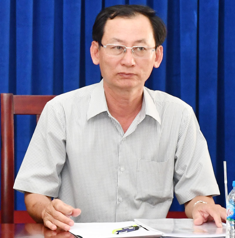 Giám đốc Sở Kế hoạch và Đầu tư Nguyễn Minh Cảnh