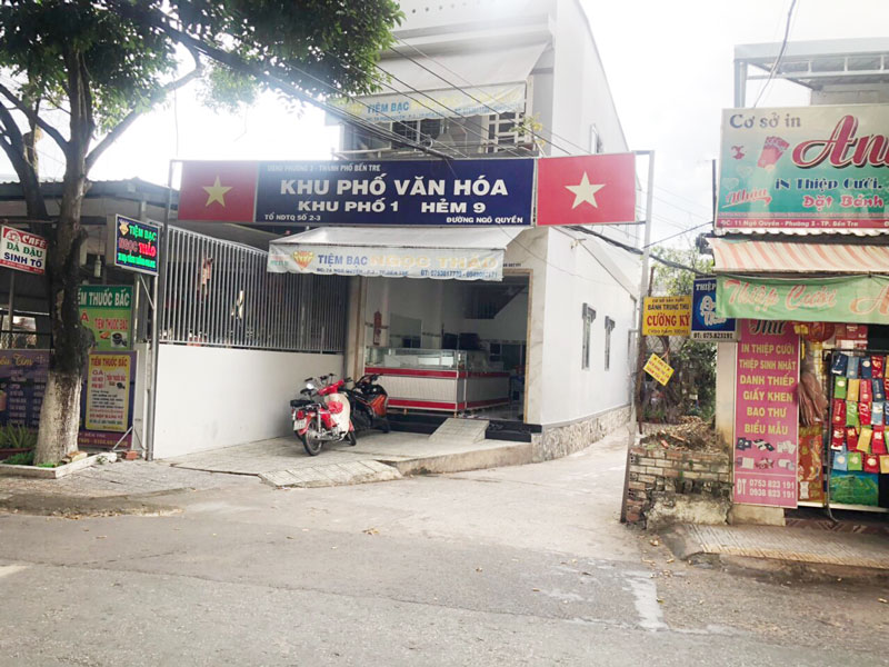 Quy chế tổ chức và hoạt động của ấp, khu phố Khu phố 1, Phường 3, TP. Bến Tre. Ảnh: PV