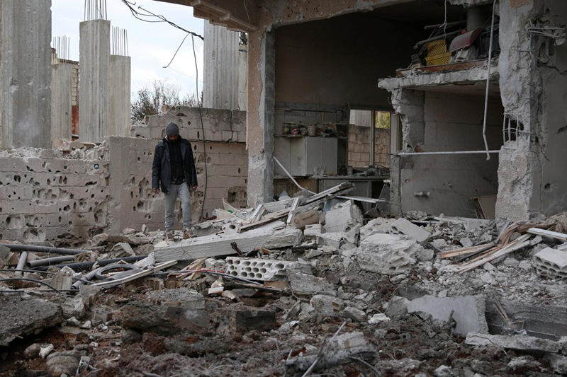 Giao tranh ở Syria. Ảnh: Reuters