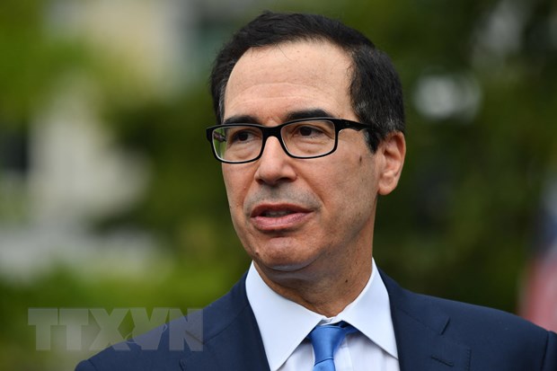 Bộ trưởng Tài chính Mỹ Steven Mnuchin. (Ảnh: AFP/TTXVN)