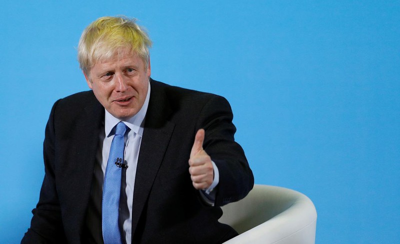 Thủ tướng Anh Boris Johnson. Ảnh: Reuters