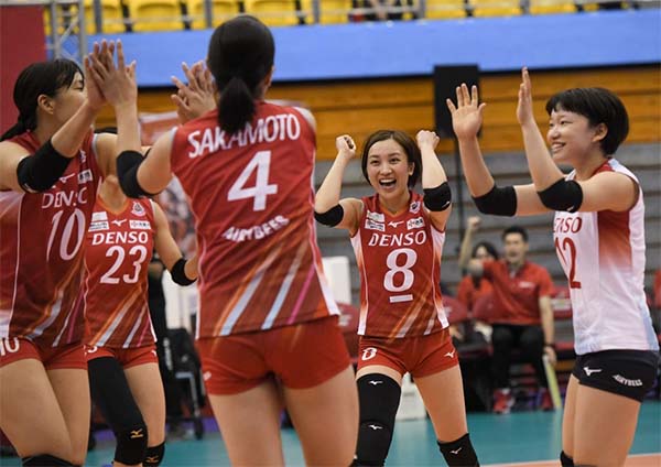 Denso Airybees cung cấp không ít tuyển thủ cho Nhật Bản.