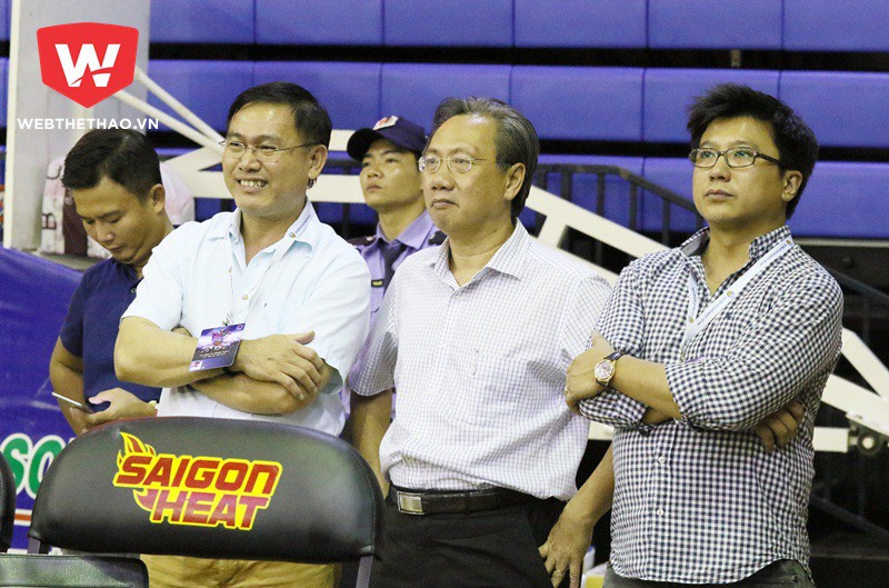 Ông Nguyễn Bảo Hoàng (phải) giữ chức Chủ tịch VBF từ năm 2015.