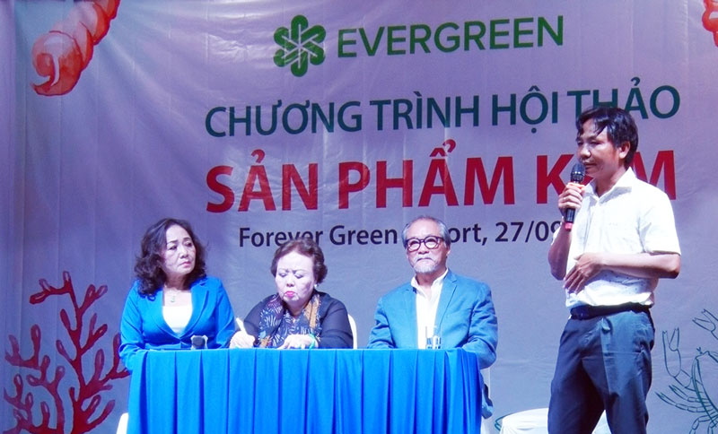 Hội thảo sản phẩm xử lý môi trường nuôi thủy sản KBM Các chuyên gia thông tin về sản phẩm.