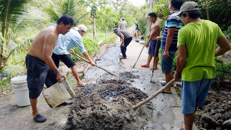 Tiên Thủy tổ chức “Ngày Chủ nhật nông thôn mới”.