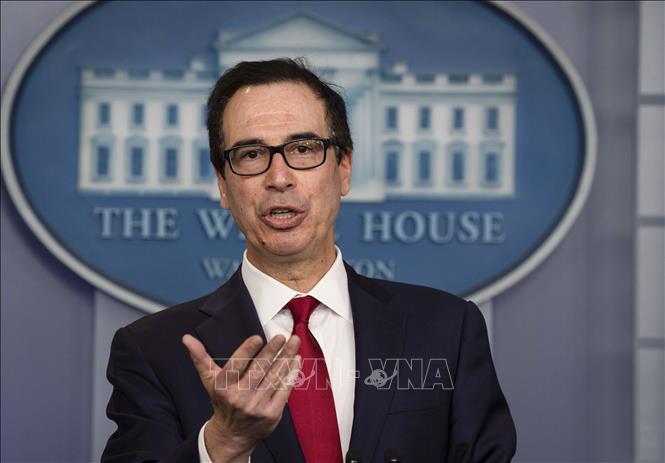 Bộ trưởng Tài chính Mỹ Steven Mnuchin. Ảnh: AFP/TTXVN