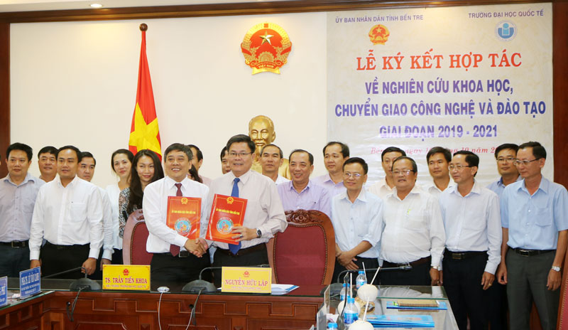 Ký kết hợp tác nghiên cứu khoa học, chuyển giao công nghệ và đào tạo giai đoạn 2019-2021.