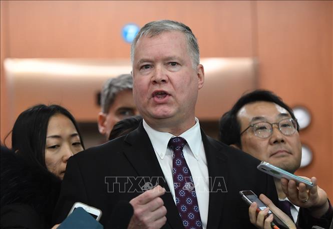 Đặc phái viên Mỹ về Triều Tiên Stephen Biegun. Ảnh: AFP/TTXVN
