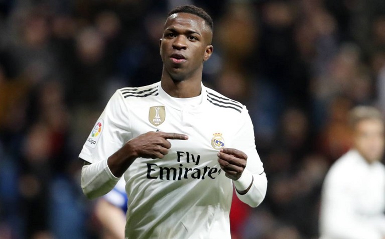 Vinicius trở lại đội hình Real Madrid