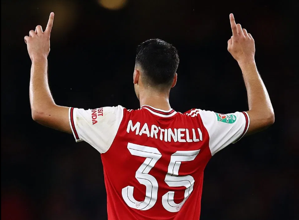 Martinelli đang tỏa sáng tại Arsenal